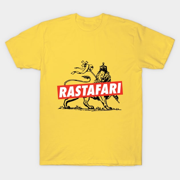 Rastafari - Lion of Judah - Reggae Shirt T-Shirt by Rastafari_Reggae_Shop